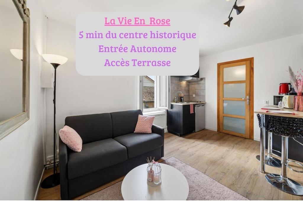 La Vie En Rose, Studio Cv Beaune Beaune  Exteriér fotografie